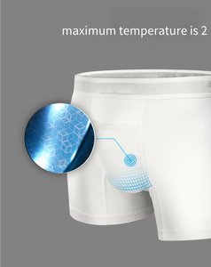 CELINNE <b>Custom</b> Brand Logo Breathable 100% Cotton Man <b>Boxer</b> Underwear Briefs Quick Dry 3D Ball Pouch Open Fly Men Underwe - Product Image 5