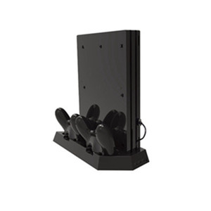 SYYTECH-controlador de consola de juegos multifunción, ventilador de refrigeración, soporte de carga para <span class=keywords><strong>PS4</strong></span> Pro, accesorios delgados - Product Image 4