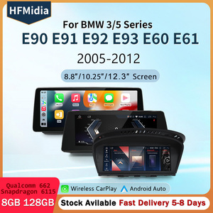 Écran multimédia HFmidia 8,8 pouces pour BMW Série 3 E90 E91 E92 E93 E60 CCC, CarPlay sans fil, Android Auto, lecteur vidéo embarqué - Product Image 2