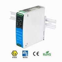 Alimentation à découpage MORNSUN LIF120-10B12R2S-EX 120W 10A DC sur rail DIN unique 12V IEC/EN60079 Ex Ec/nC Zone 2 LED