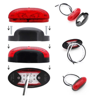Offre Spéciale de position latérale LED ronde 12V 24V pour camions or jaune rouge nouvel état