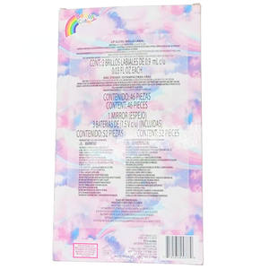 Set di trucco cosmetico per bambini di bellezza per ragazze con specchio magico - Product Image 2