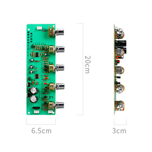 <span class=keywords><strong>Préamplificateur</strong></span> audio BY08 2.0 HIFI AN4558, réglage des basses, des médiums et des aigus, carte <span class=keywords><strong>préamplificateur</strong></span> audio finie avec contrôle de tonalité - Product Image 4