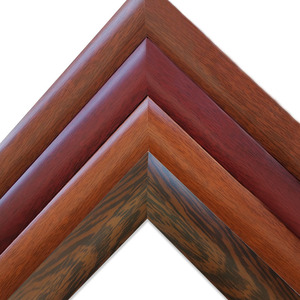 กรอบรูปไม้เนื้อแข็งสไตล์จีน ลายไม้แบบจีน 3935 กรอบไม้สนทนทาน - Product Image 1