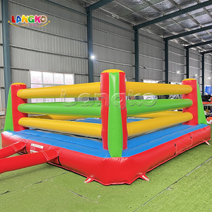 Structure <span class=keywords><strong>gonflable</strong></span> <span class=keywords><strong>de</strong></span> <span class=keywords><strong>boxe</strong></span> interactive avec trampoline pour <span class=keywords><strong>location</strong></span> événementielle - Product Image 4