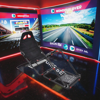 GY070 Soporte para Logotipo Personalizado, Asiento de Juego Playseat, Simulador de Conducción para Logitech G29, G25, G27, G920, PC, Thrustmaster T500RS