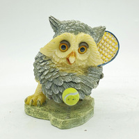 FH858521 Mini résine ornements de jardin Articles d'ameublement Micro paysage Miniature Simulation Figure Anime jouets hibou