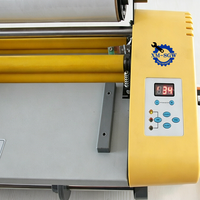 Machine à plastifier à chaud et à froid SGW, format A3+, système à 4 rouleaux, température réglable pour photos, documents, affiches
