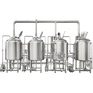 Équipement de brasserie 1500l système de brassage inoxydable machine de brassage de bière