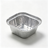 Gobelet à œufs rond en aluminium argenté, bol en aluminium pour la cuisson