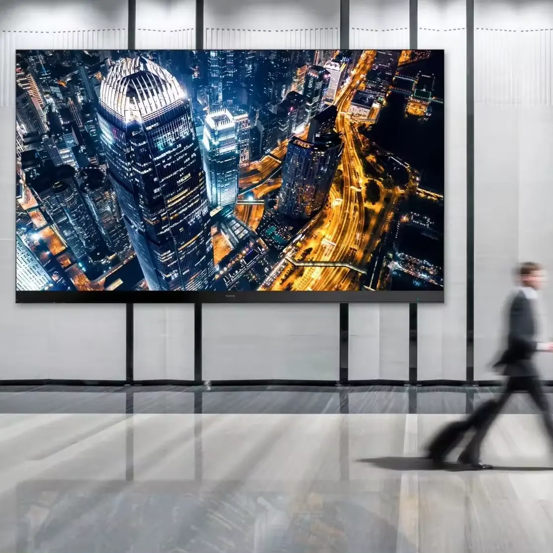 Indoor Muur Achtergrond Billboard P2.5 Front Service 640*480Mm Aluminium Cbainet Led Display