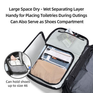 Вакуумный рюкзак с подушкой безопасности со встроенным насосом Вакуумный компрессионный водонепроницаемый Расширяемый Рюкзак Для Путешествий на открытом воздухе рюкзак для ноутбука - Product Image 4