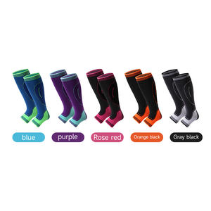 מכירה העליון דחיסת עגל ניילון קרסול תמיכה בכאב עזרה - Product Image 6