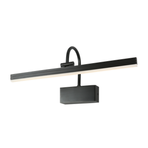 Luces modernas de cobre y acrílico negras para cuadros, ideales como accesorios de iluminación de pared para obras de arte, fotografías y exhibiciones de galerías. - Product Image 2