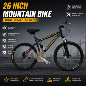 Motocicleta Todoterreno al por Mayor Bicicleta de Montaña <span class=keywords><strong>Scott</strong></span> de 26 Pulgadas con Suspensión Completa, Bicicleta para Adultos, Bicicleta de Montaña para Hombre, Bicicleta Todoterreno 150 - Product Image 1