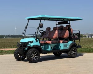 新款旅游用四轮四座高尔夫球车 公路合法电动迷你高尔夫球车 72V 锂电池高尔夫球车 - Product Image 3