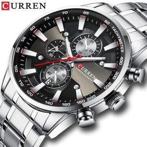 CURREN 8351 Custom Watch OEM Japan Quartz Luxury Male <b>Clock</b> Chronograph Stainless Steel Watch - Product Image 3