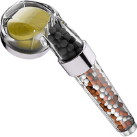 Douche de salle de bain écologique à main avec filtre ABS, vitamine C et massage, design moderne, échantillon gratuit