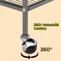 Volière verticale à deux niveaux sur roulettes avec plateau coulissant en plastique – Design moderne et classique, grand espace d'activités pour plusieurs oiseaux