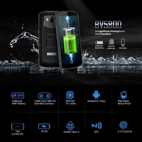 Téléphones mobiles Blackview BV5800 2 Go + 16 Go avec double caméra arrière, 5580 mAh, 5,5 pouces, Android 8, Quad Core, NFC, OTG, Smartphone 4G