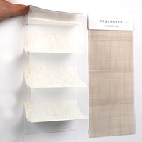 Stores Shangri-La Triple Couche Sur Mesure de Luxe, Tissus Voilages Anti-UV, Prix Usine