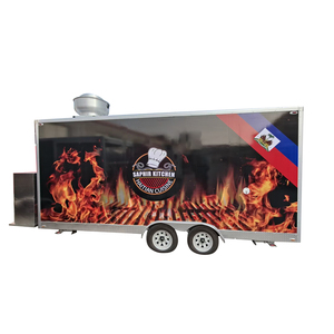 <span class=keywords><strong>Remorque</strong></span> alimentaire multifonctionnelle de 5 m avec cuisine complète en acier inoxydable, chariot de restauration de rue avec suivi GPS, résistant à la rouille pour utilisation en extérieur - Product Image 6