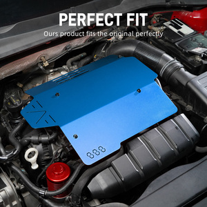 Bevinsee ฝาครอบเครื่องยนต์อลูมิเนียมสำหรับ VW, สำหรับ Alltrack arteon Golf <span class=keywords><strong>Jetta</strong></span> <span class=keywords><strong>sportwagen</strong></span> 06K103925G - Product Image 6