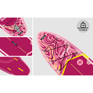 China Fabrik OEM Aufblasbares Stand-Up Paddle Board für Offshore-Gewässer – Aufblasbares Drop-Stitch Surf- und Touring-SUP - Product Image 3