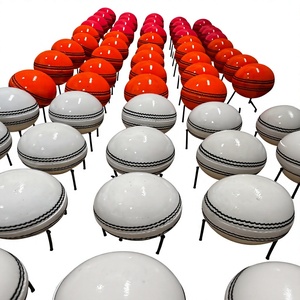 Wholesale Professional <b>Cricket</b> Colors Leather Club <b>Cricket</b> Ball 156GM Club League Balls Custom Logo 50 Overs Direct Factory - Product Image 1