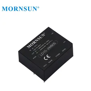 Mornsun-módulo de fuente de alimentación de transformador reductor, convertidor de LD10-2WB05, CA, 5V, 2A, 10W, 220V a 5V, CC, 5V, 10W