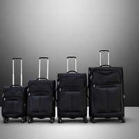 Valise à roulettes durable avec serrure à combinaison, légère, grande capacité, pour étudiants - Simple et élégante