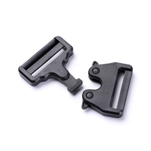 Jiuyuan <b>Plastic</b> <b>Sliding</b> Buckle Black Adjustable For Bags Backpack Accessories Durable - Product Image 3