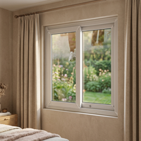 Ventanas Plegables de Aluminio con Vidrio Templado Resistente a Huracanes, Diseño Moderno para Hoteles, Aislamiento Térmico, Bahamas Hurricane
