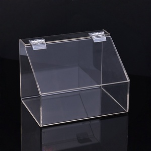 Contenedor de Dulces Acrílico con Logotipo Personalizado, Dispensador de Alimentos Transparente con Tapa para Exhibición de Dulces y Chocolates - Product Image 4