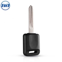 Clé transpondeur lame non découpée pour Nissan, 1 pièce, pour voiture, système de contrôle à distance, avec Logo, pour Nissan Teana, Almera, x-trail, uto