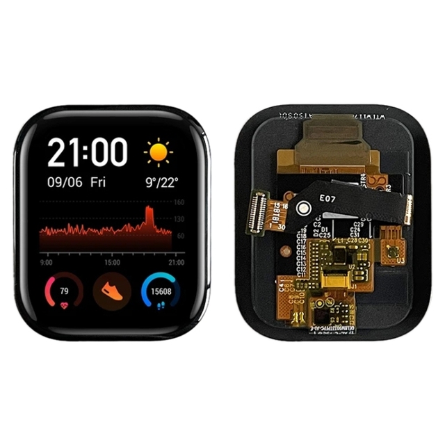Direct Sale LCD Screen and Digitizer Full Assembly for Huami Amazfit GTS A1913 A1914