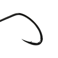 Hameçon inversé 8004 pour leurres de pêche, leurres souples pour loach, black pit bass, crevettes, tilapia, hameçon simple pour pêche wacky à la perche