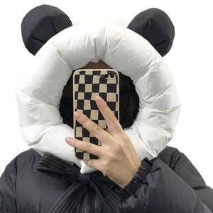 PATON Vente en gros Mode audacieuse et chaleur par temps pour les jours glaciaux Hiver Chauffe-eau extérieur Chapeaux en duvet d'<span class=keywords><strong>oie</strong></span> moelleux - Product Image 2