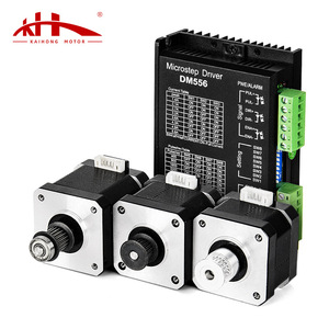 มอเตอร์สเต็ปเปอร์ Kaihong Nema 17 แกน 8 มม. 2 เฟส DC 24V พร้อมชุดไดรเวอร์ DM556 - Product Image 1