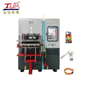 Silicone mobile phone accessories making machine rubber product making machinery 50 Ton hydraulic press vulcanizer