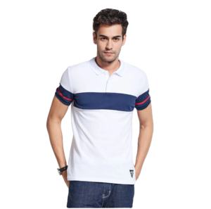 Camiseta blanca de manga larga para hombre, camisa de gran tamaño, POLO en blanco - Product Image 1