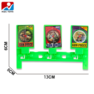 Cible de tir en plastique pour enfants pour lanceur de balles de pistolet jouet avec fusillade amusante similaire au pistolet à balles de ping-pong - Product Image 3