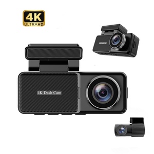 4K 3.2 Inch Hidden Mini Dash Cam Với Phía Trước Và Phía Sau <span class=keywords><strong>Wifi</strong></span> <span class=keywords><strong>GPS</strong></span> FHD 2160P Rear View Máy Ảnh Tầm Nhìn Ban Đêm Tự Động Máy Ảnh Cho Xe - Product Image 1