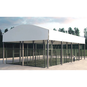 Tente de couverture de court de tennis de haute qualité en gros Couverture de toit de court de padel de sport de plein air personnalisée - Product Image 1