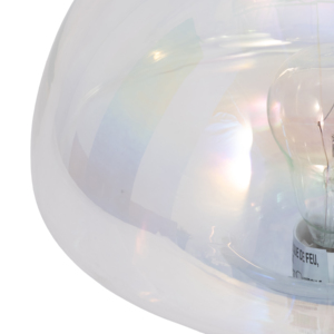 Lampada da Tavolo a Forma di Fungo in Vetro Trasparente, Illuminazione Moderna per Camera da Letto e Soggiorno, Stile Boho - Product Image 4