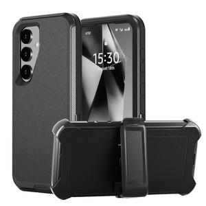 गैलेक्सी 25 s26 अल्ट्रा एज होल्स्टर क्लिप भारी ड्यूटी फोन केस, S21 s22 s24 के लिए डबल लेयर एंटी-फॉल केस - Product Image 2