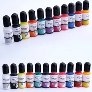 TIMESRUI, gran oferta, pintura acrílica, yeso de cemento mate, <span class=keywords><strong>Material</strong></span> para colorear, 12 colores, pigmento a base de agua para manualidades DIY, yeso - Product Image 1
