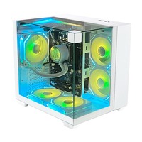 Pcooling Nouveauté Mode Gaming Desktop Pc Case Mid Tower Pc Cabinet MicroAtx Gaming Computer Chassis