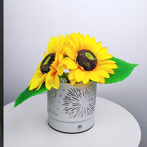 Lampe Ornement Tournesols Créatifs Veilleuse Creuse Décoration de Table Cadeau Uionen 2199 - Product Image 3