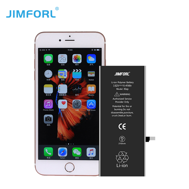 OEM Grade 3450mAh Replacement Battery Pack for iPhone 6s Plus 0 Cycle with TI IC Chip CE FCC RoHS Certified Safe Power